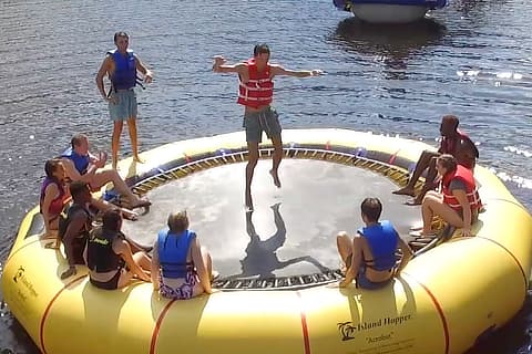 water trampoline