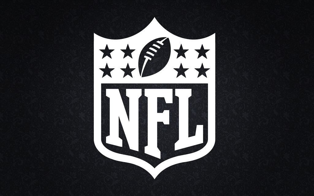 NFL logo bw