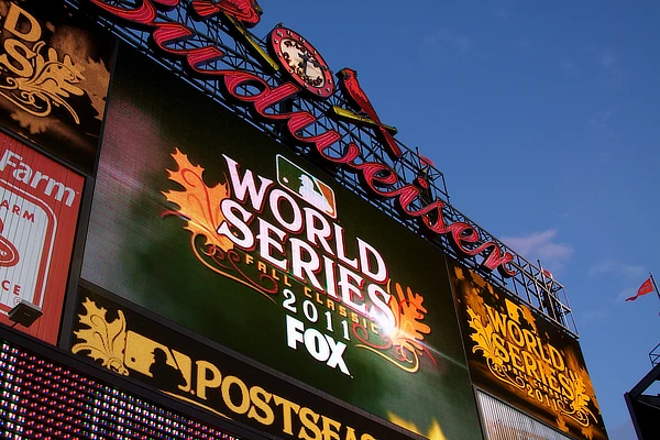 2011 World Series Scoreboard